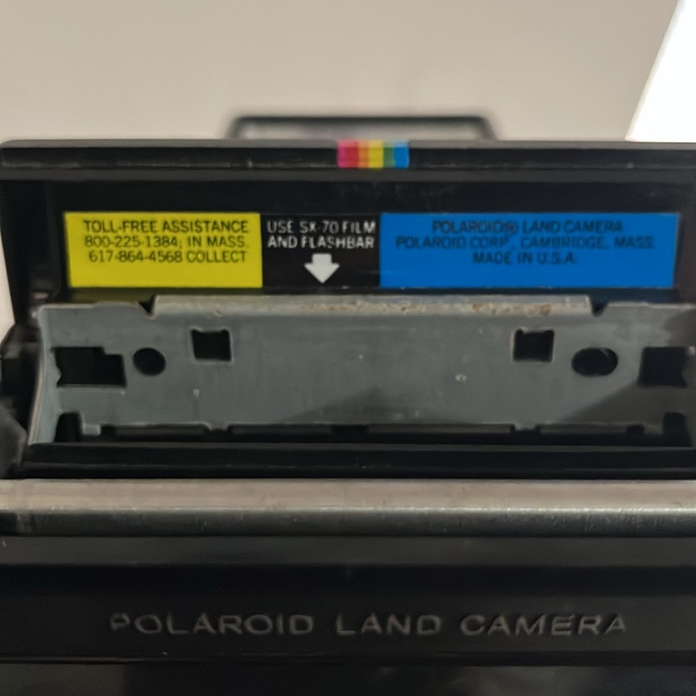 Vintage Polaroid Rainbow 2351 One Step Plus Land Camera INCLUDING O-Light - Picture 14 of 14
